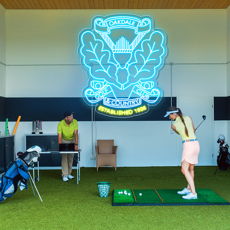 GOLF CLUB Neon lights - neonpartys.co.uk