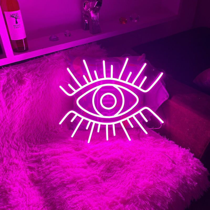 eye neon lights - neonpartys.co.uk