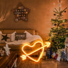 Heart neon light for lover - neonpartys.co.uk