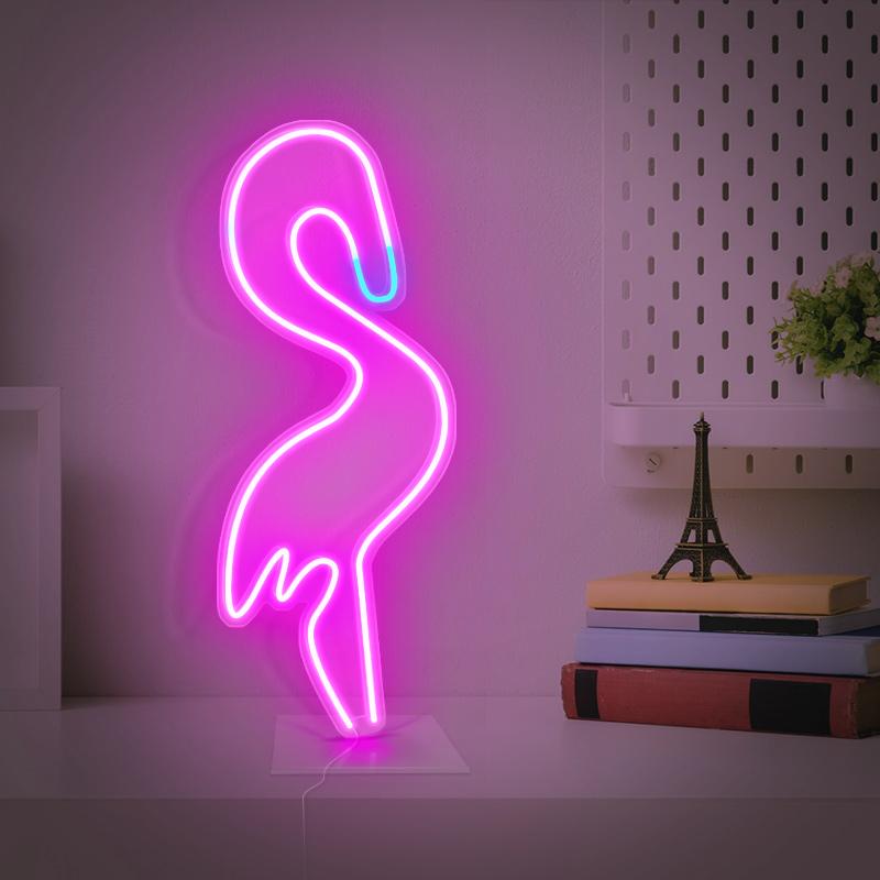 The Flamingo lamps - neonpartys.co.uk