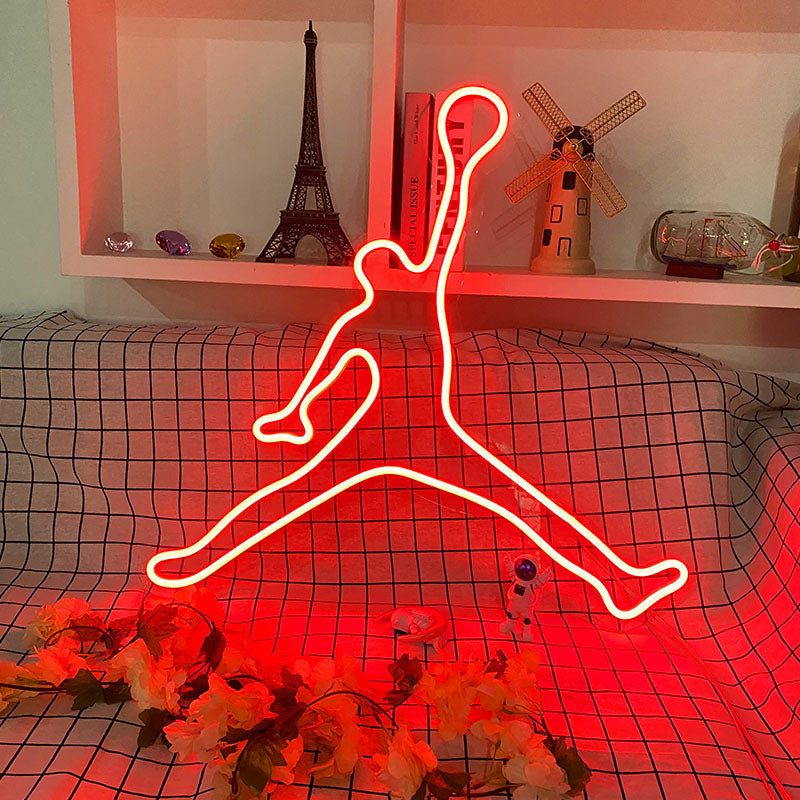 Basketball Dunk Neon Sign