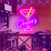 Cocktails&Cheers neon light