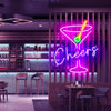 Cocktails&Cheers neon light
