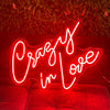 Crazy in love wedding sign