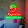 personalization commercial neon