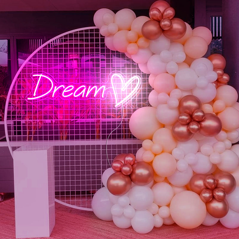 Dream&heart neon for children's room