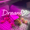Dream&heart neon for children's room