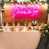 “Drunk in Love ”light up signs