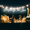 Everything for Love neon wedding sign
