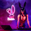 Rabbit &Happy Easter Neon