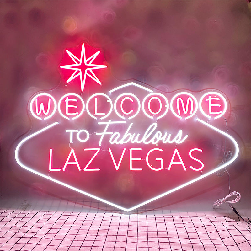 Welcome to Fabulous Las Vegas Neon Sign