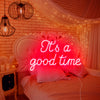 It's a good time neon signs for holiday decor
