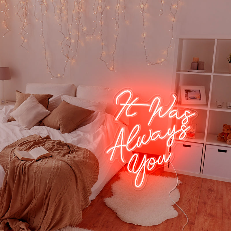It was always you wedding sign
