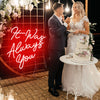 It was always you wedding sign