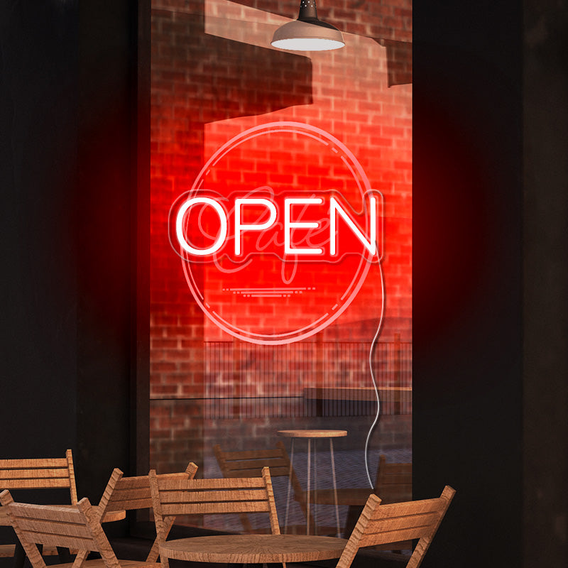 Open sign
