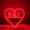 Frist name & Heart ❤ Neon