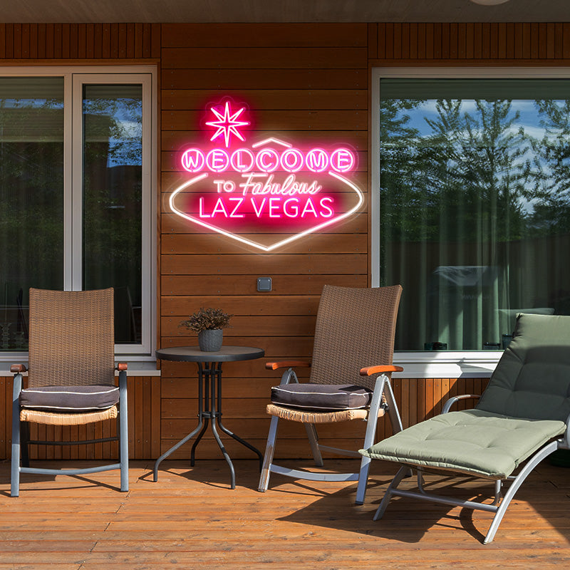 Welcome to Fabulous Las Vegas Neon Sign