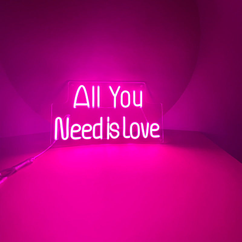 All You Need Is Love - neonpartys.co.uk