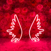 Angelic Wings neon signs - neonpartys.co.uk
