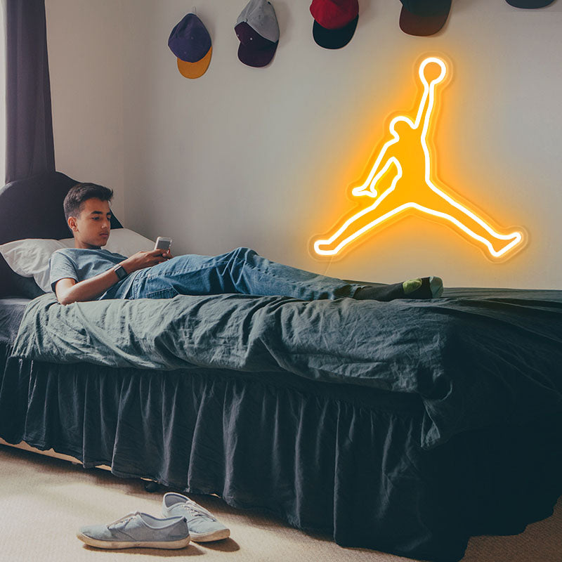 Basketball Dunk Neon Sign