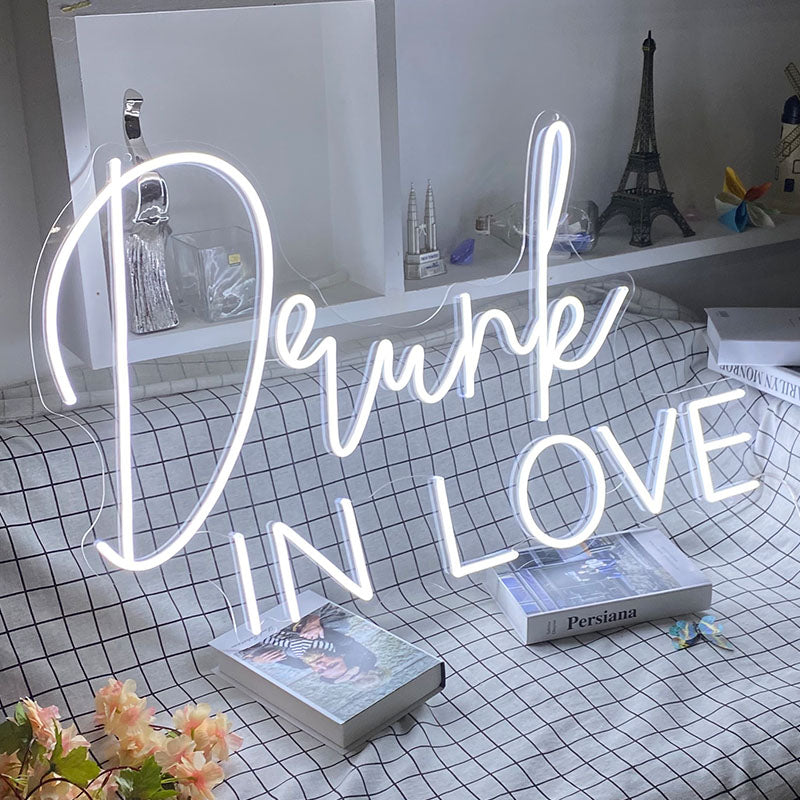 Drunk in Love wedding sign