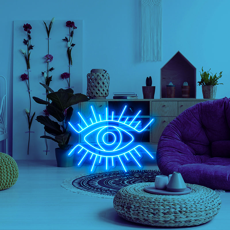 eye neon lights - neonpartys.co.uk