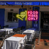 Food vibes only Neon lights - neonpartys.co.uk