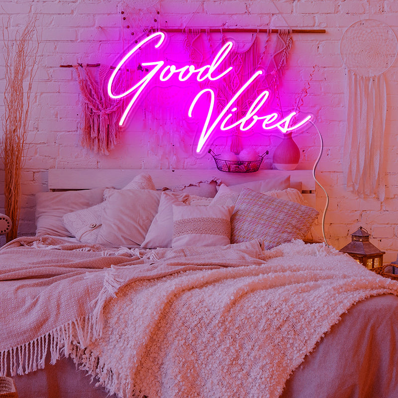 Good vibes neon sign UK