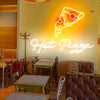 Hot pizza  neon sign for store