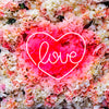 Love heart led neon light