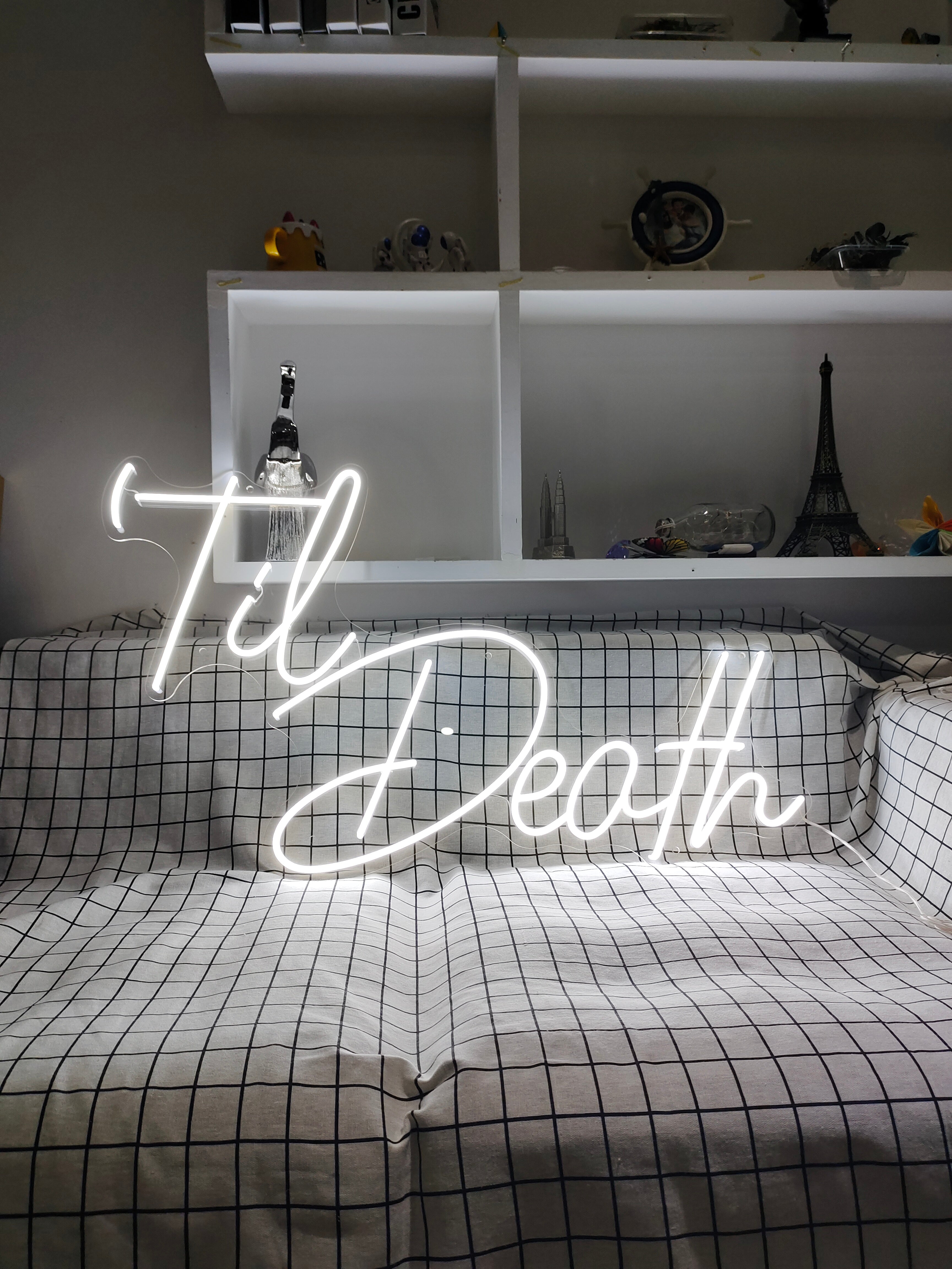 Til Death neon light
