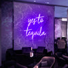 Yes to tequila neon light