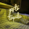 Yes to tequila neon light