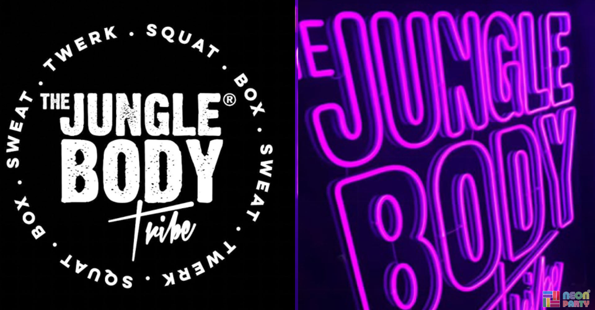 Neonparty® UK_The Jungle Body Neon Wall Art