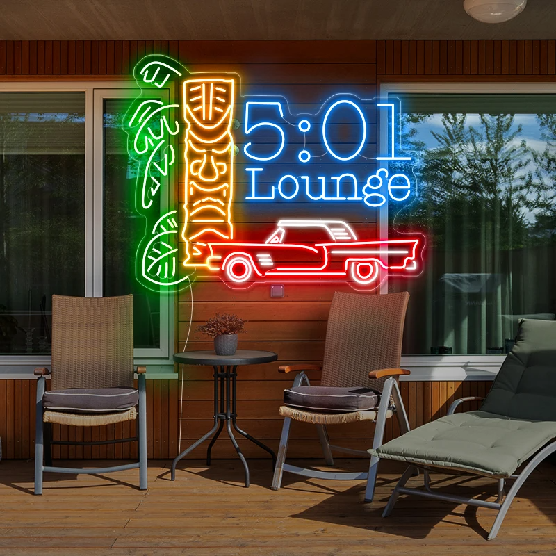 Neon Light Gives Modern Look to Your Home