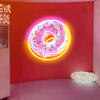 UV Printing doughnut neon