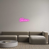 Custom neon sign Oblivion