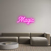 Custom neon sign Magic