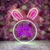 Happy Easter & Bunny Neon Light