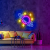 Cool Saturn Neon Sign