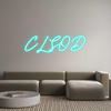 Custom neon sign CLSOD