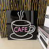 Coffee Cup Neon Café Sign