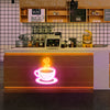 UV Cafe cup neon signs