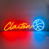 Name with Basketball Neon Sign