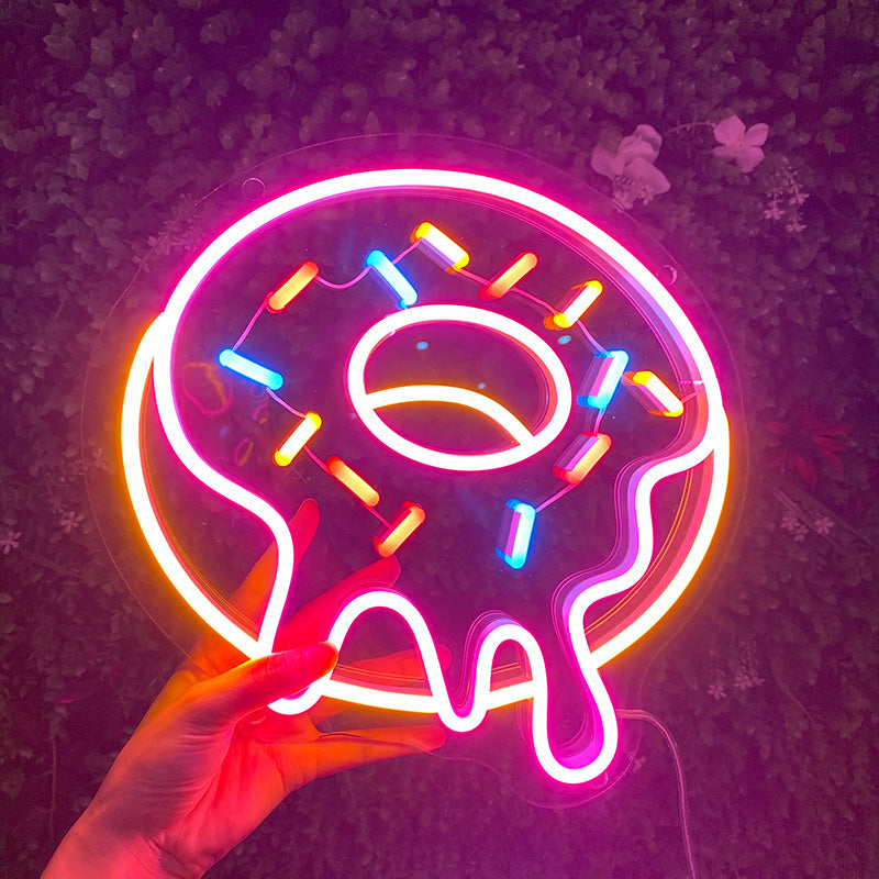 Donut LED Neon Sign