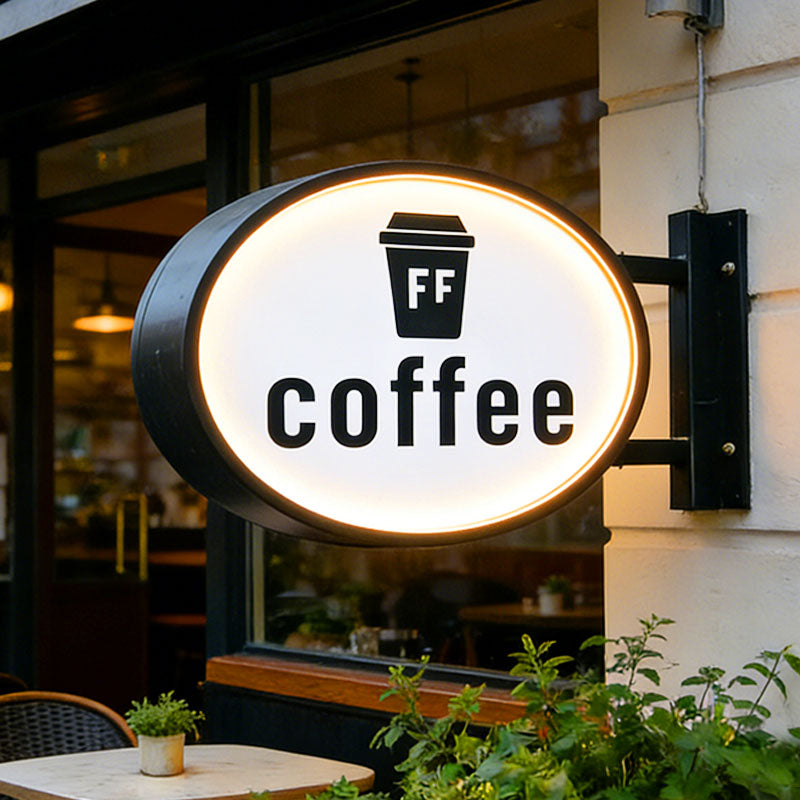 Full-Body Acrylic Light Box Sign