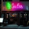 Personalised Gin Bar neon sign
