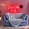 Personalised Good Vibes Only Neon Sign