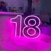 18th neon sign UK