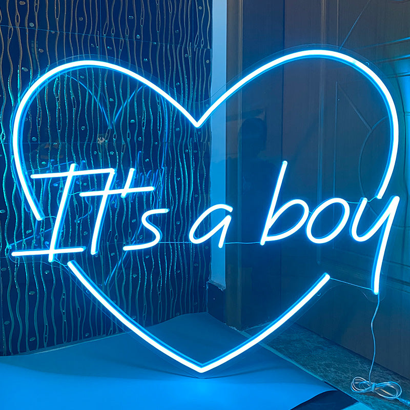 it's a boy neon light sign for kids room-NEONPARTY